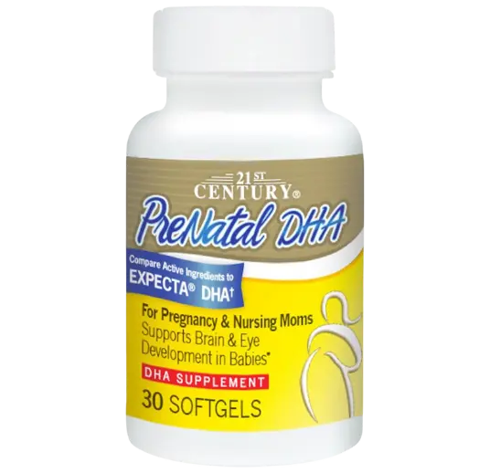 21st Century 21st Century PreNatal DHA Softgels 30 Caps